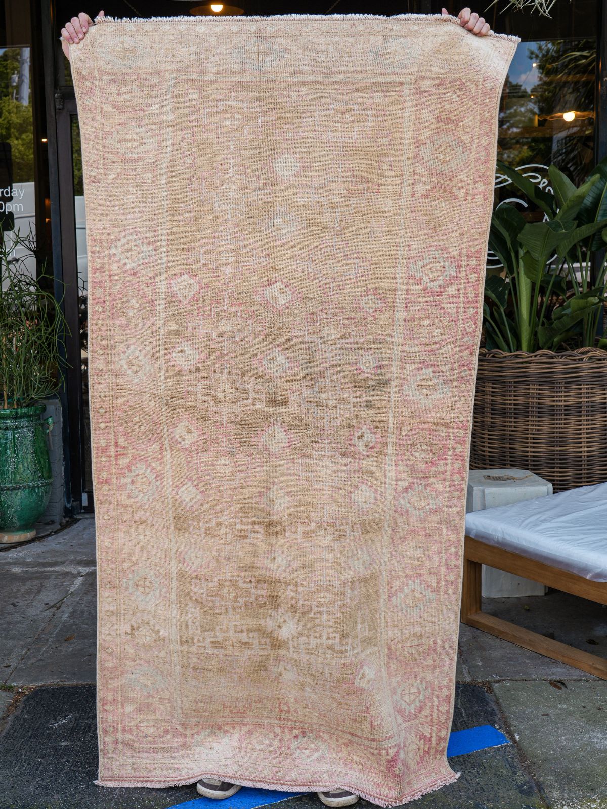 Vintage Oushak Rug