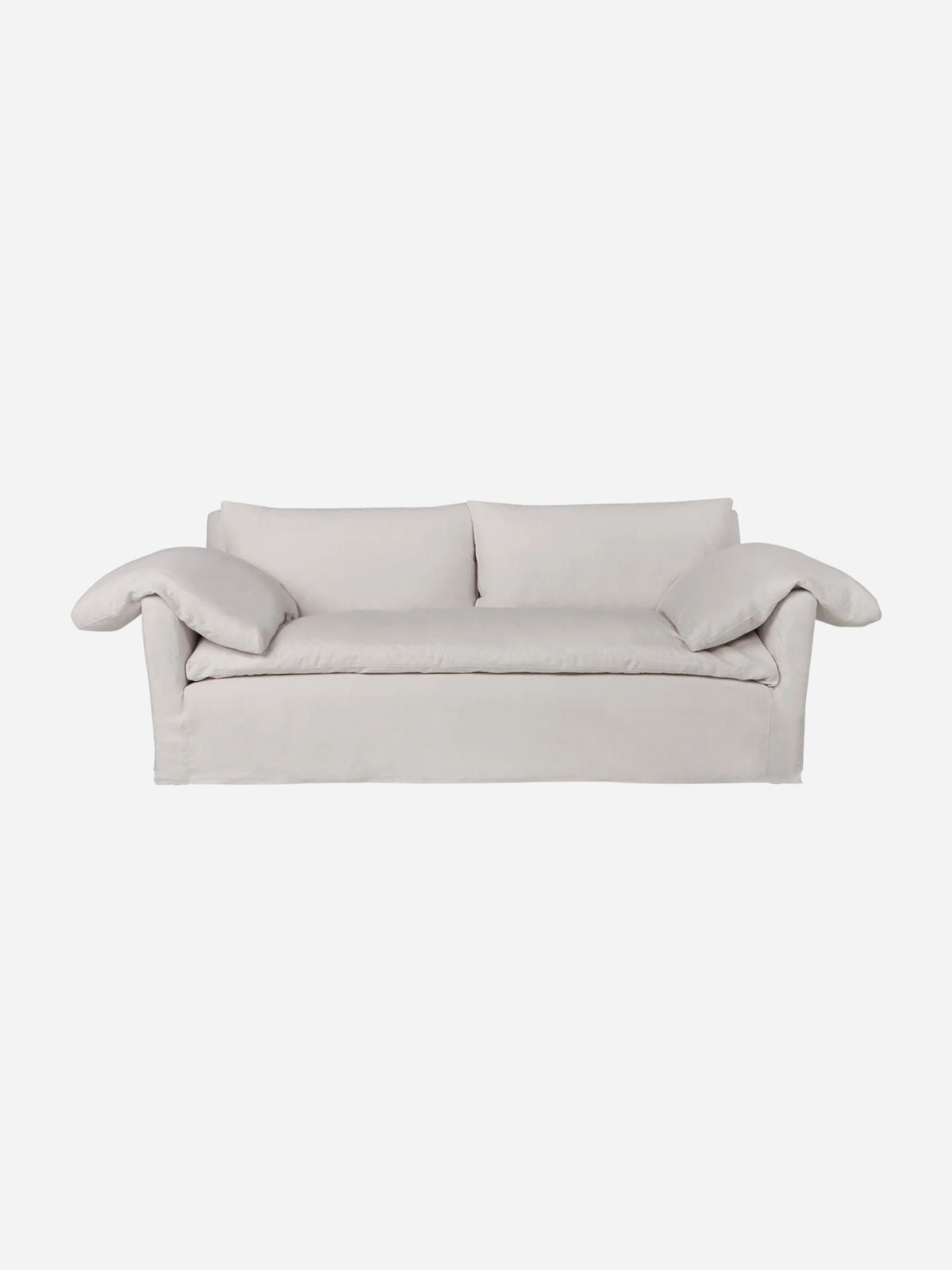 Donato Slipcovered Bench Sofa