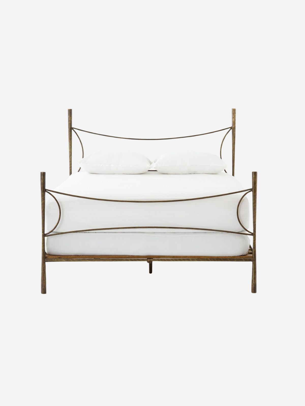 Westwood Queen Bed, Antique Brass