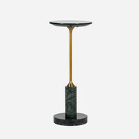 Francesca Drink Table, Dark Green