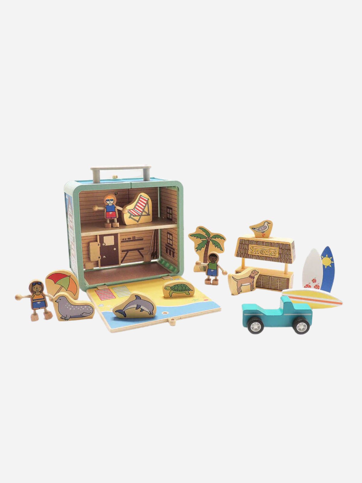 Suitcase Series Surf Shack Toy