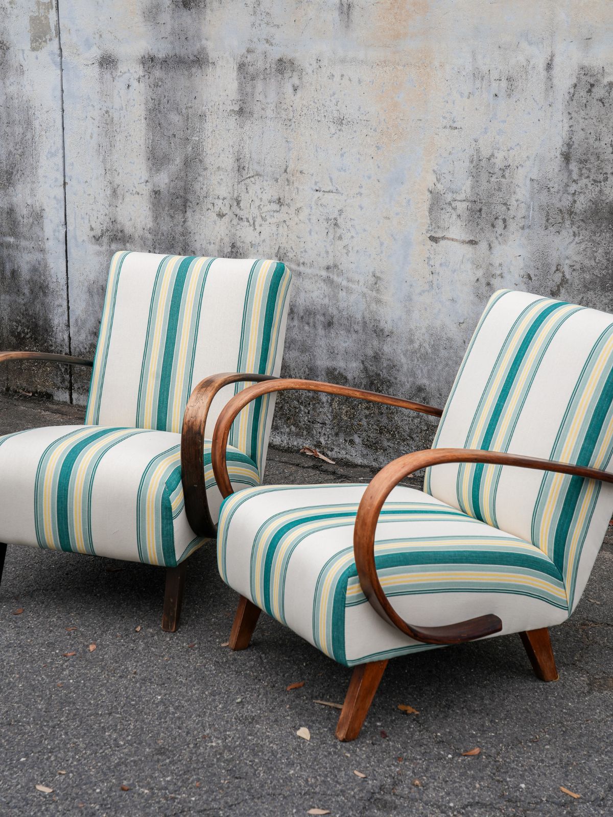 Halabala Chair in Tensira Soleil