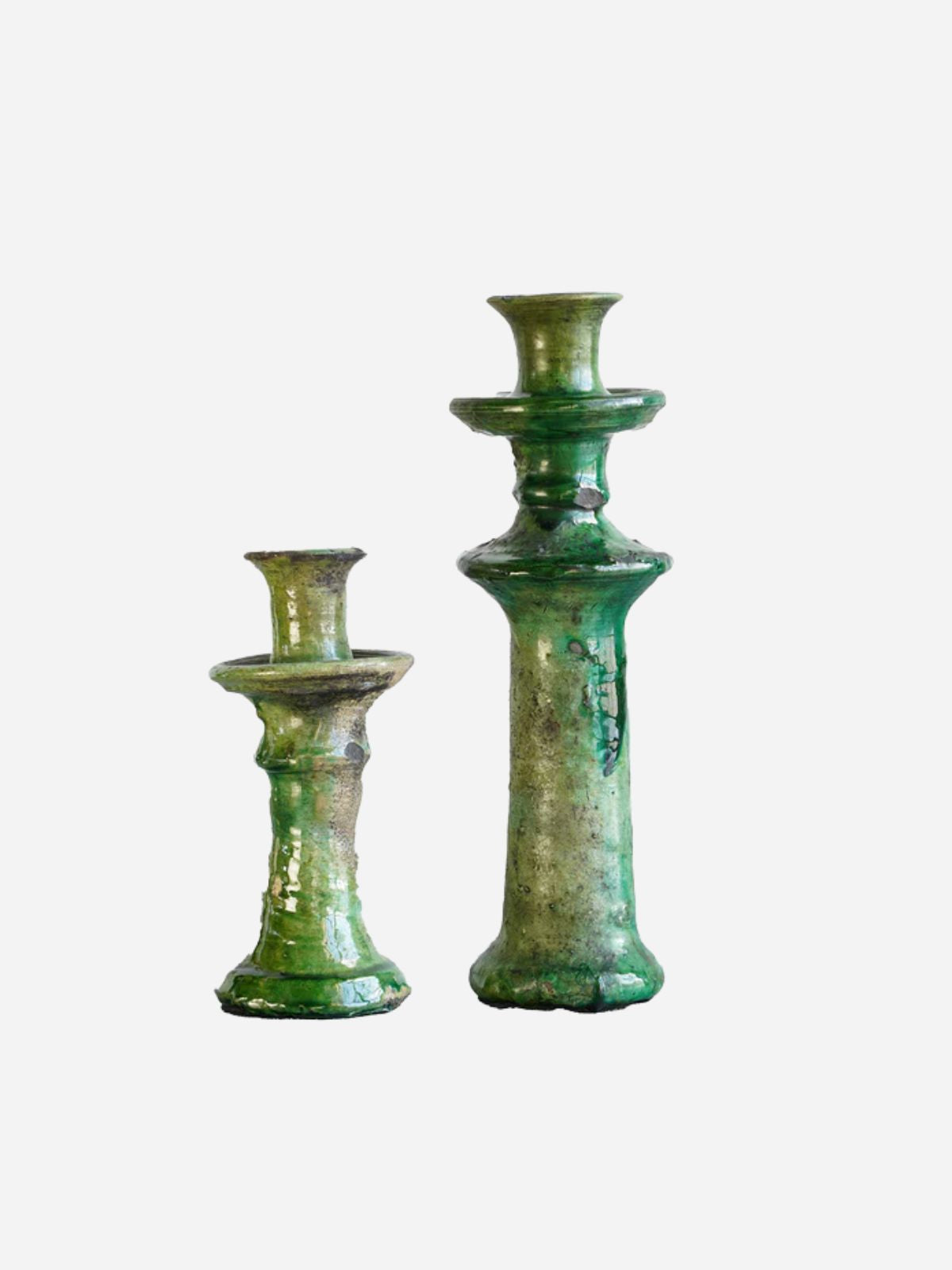 Green Tamegroute Candle Holder