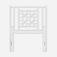 Lattice Headboard, White