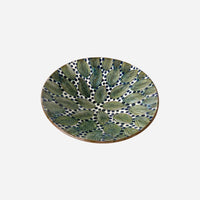 Aligned Leaves Plate