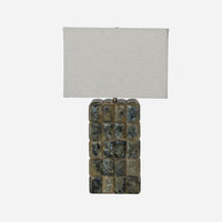 Marbled Resin Studded Table Lamp