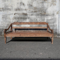 Antique Teakwood Javanese Bench