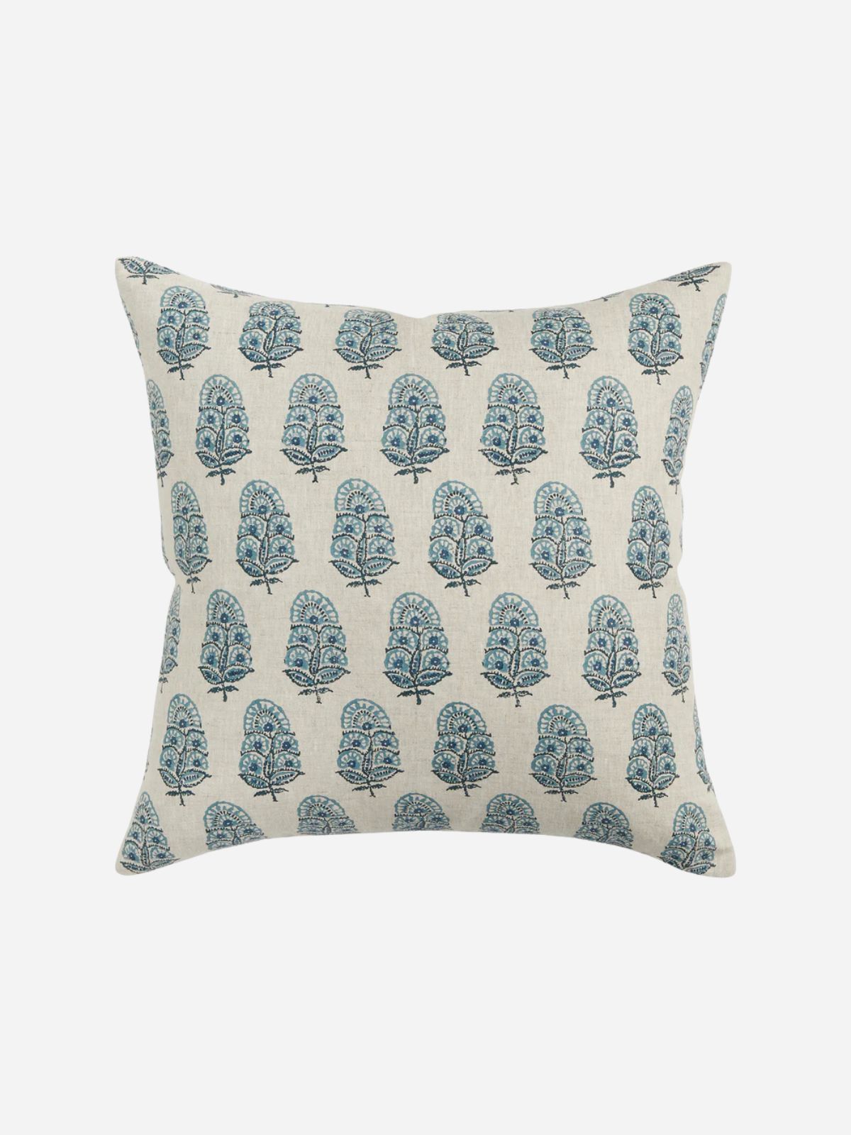 Zardosi Denim Pillow