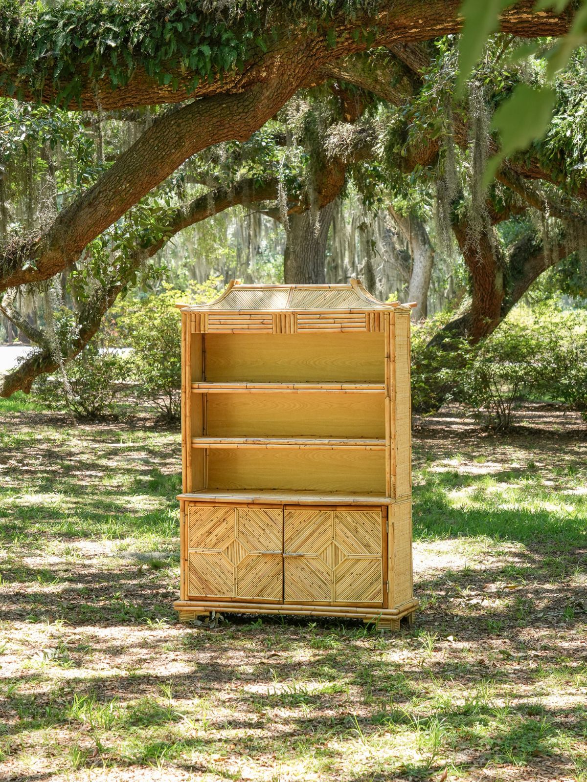 Rattan Cabinet