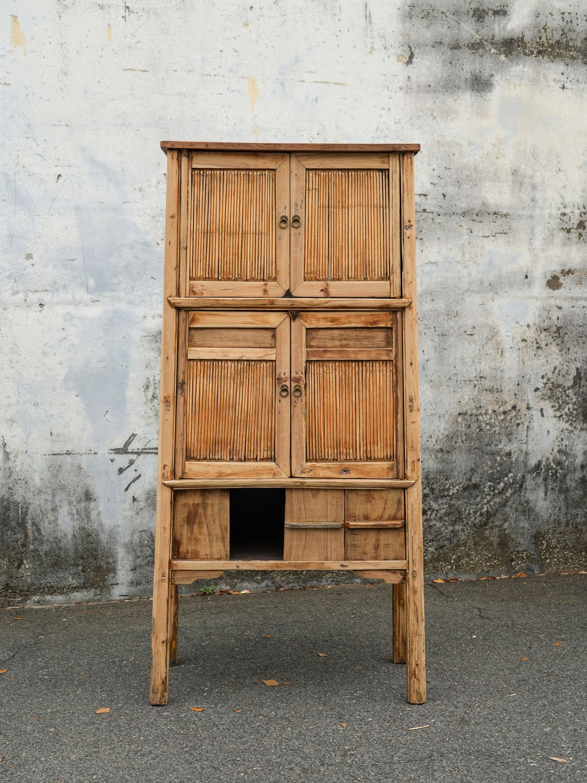 Antique Bamboo Cabinet