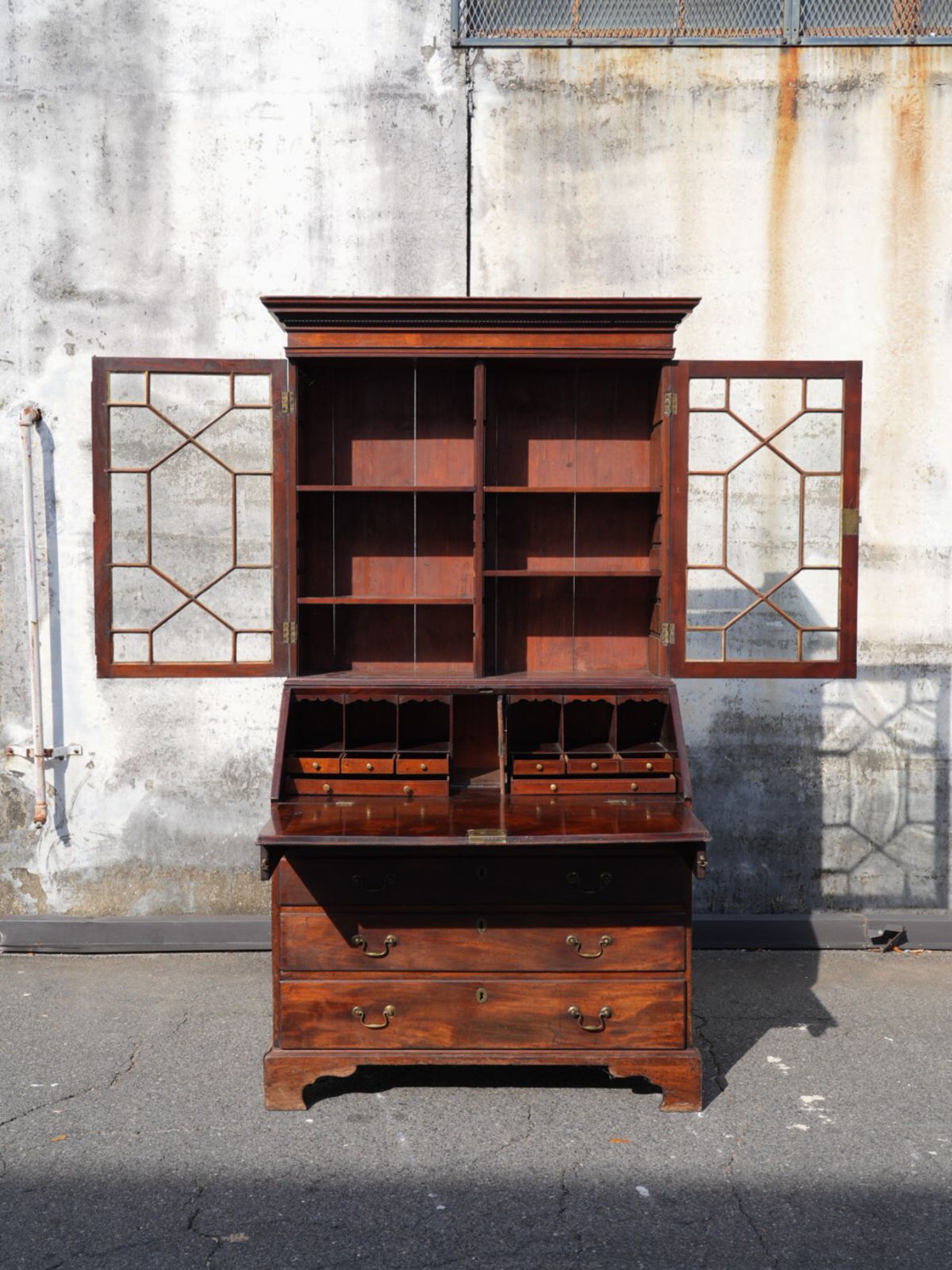 Georgian Mahogany Bureau