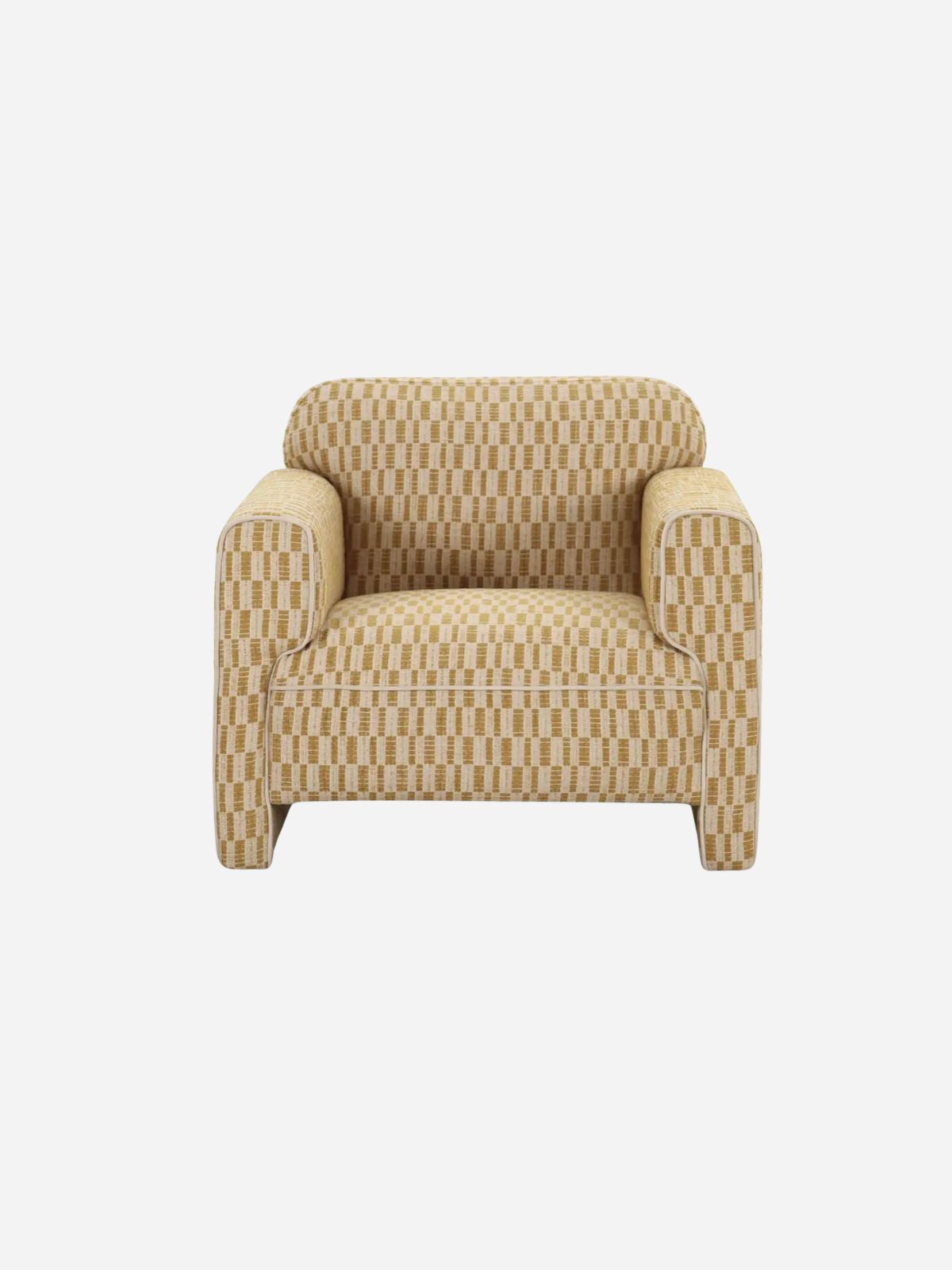 Leo Accent Chair, Chartreuse