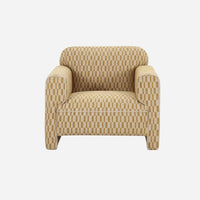 Leo Accent Chair, Chartreuse