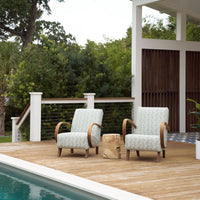 Halabala Chair in Blockshop Crescent Juniper