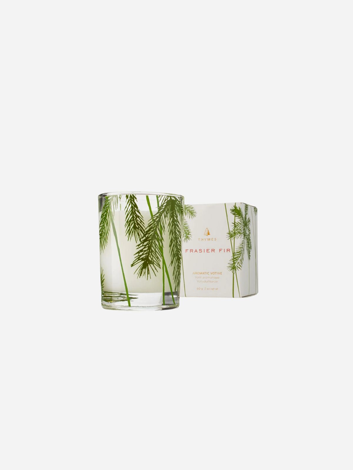Frasier Fir Pine Needle Votive Candle