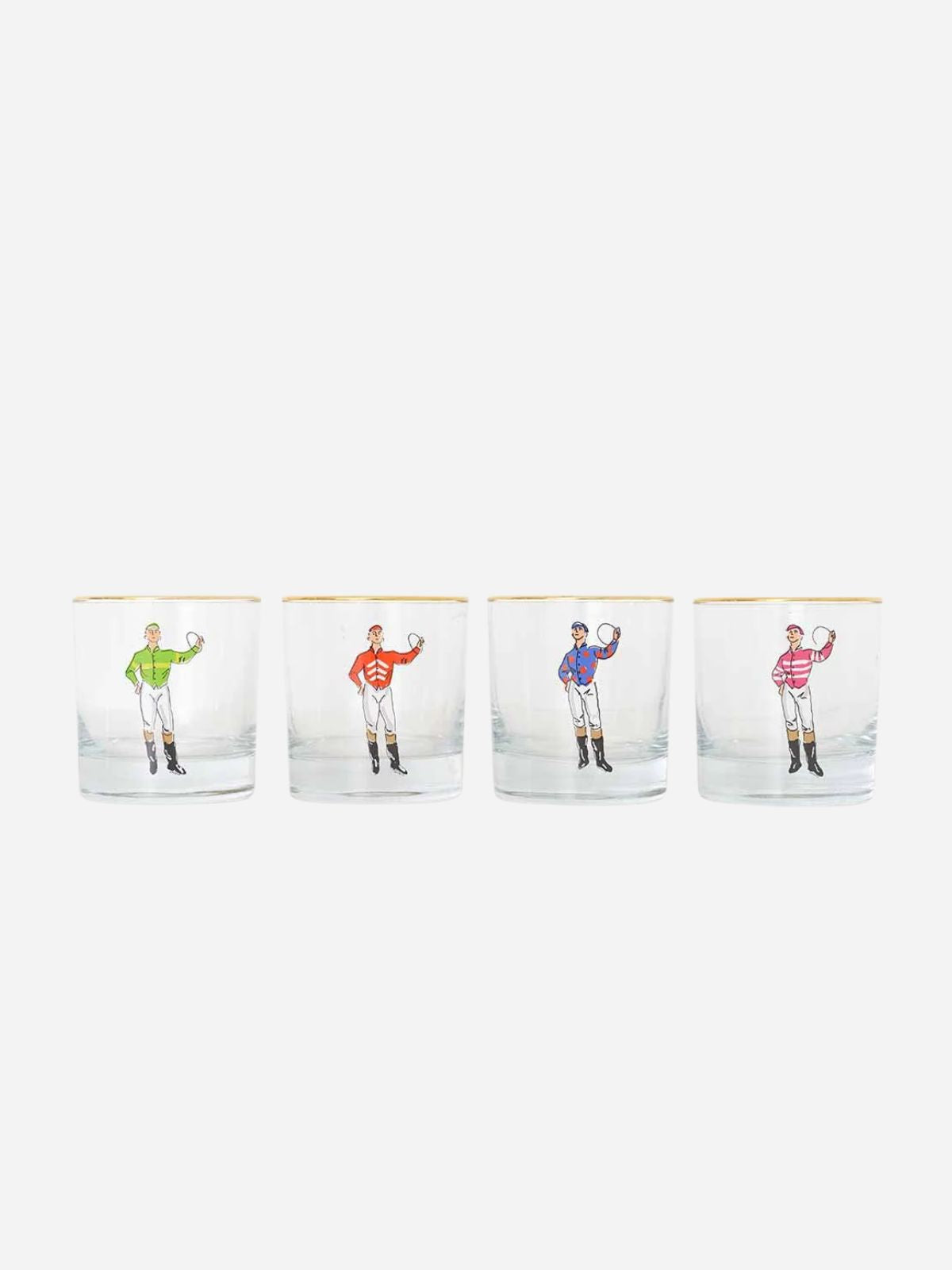 Jockey Bourbon Glass, Set of 4
