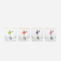Jockey Bourbon Glass, Set of 4