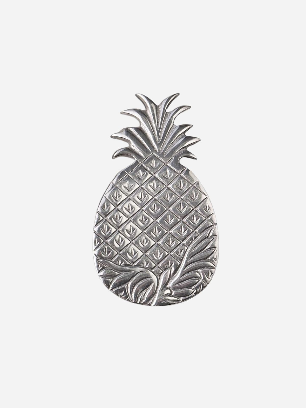 Silver Pineapple Trivet Dish