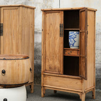 Antique One-Of-A-Kind Bamboo Cabinet