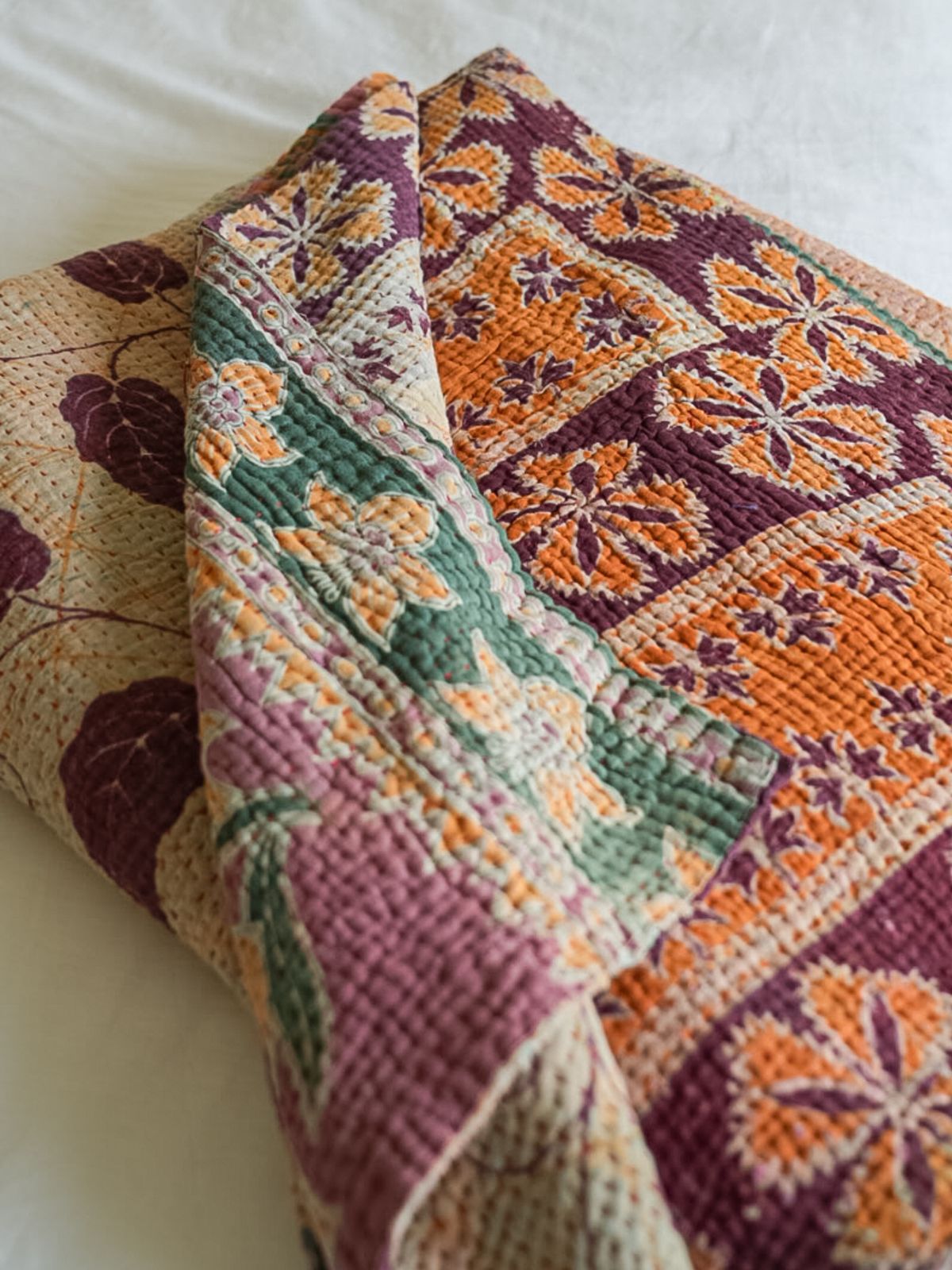 Kantha Quilt - B