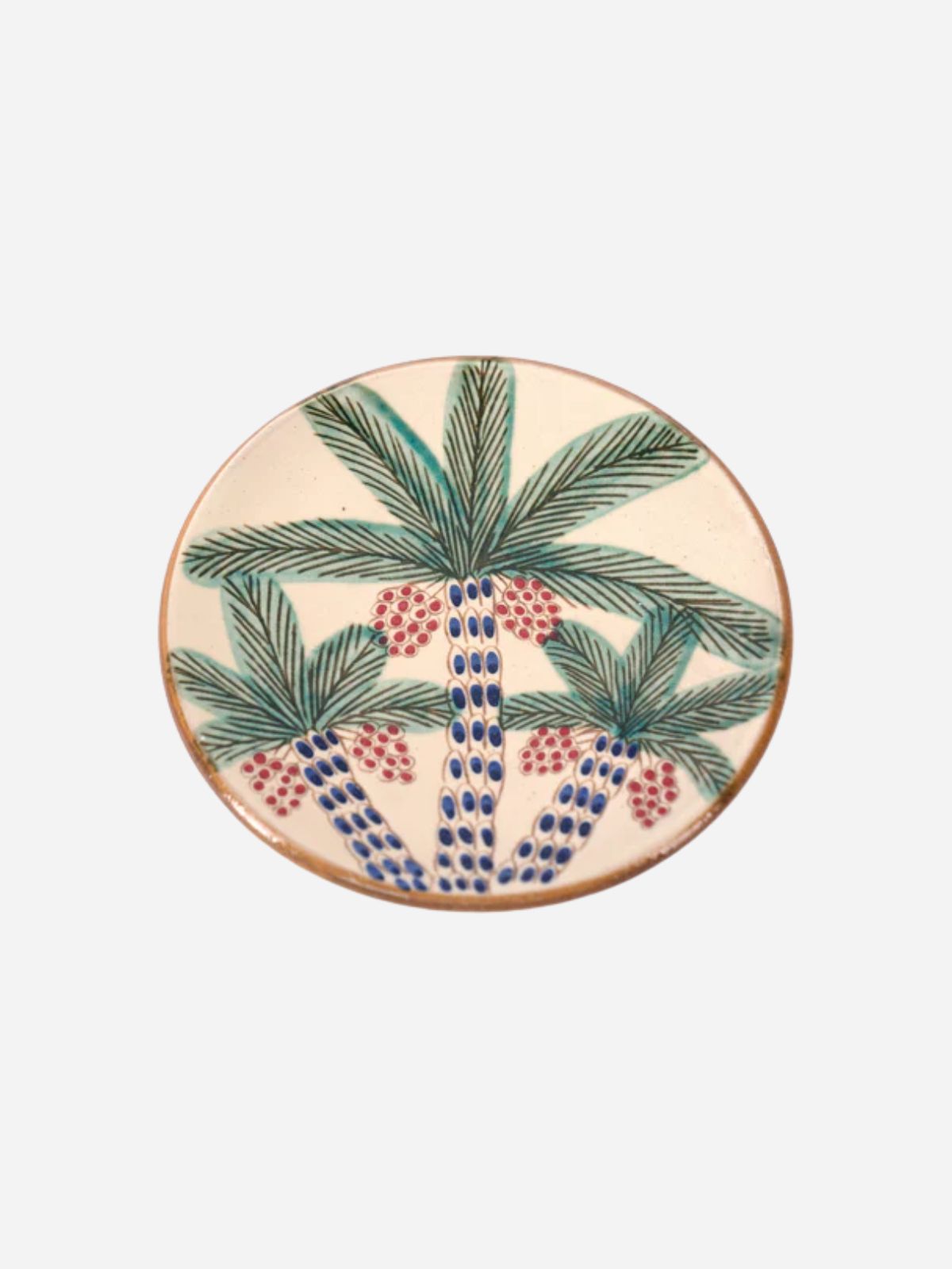 Palm Red Dates Plate