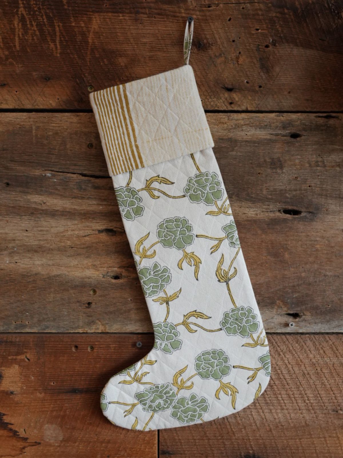 Celadon x Filling Spaces Marigold Olive Stocking