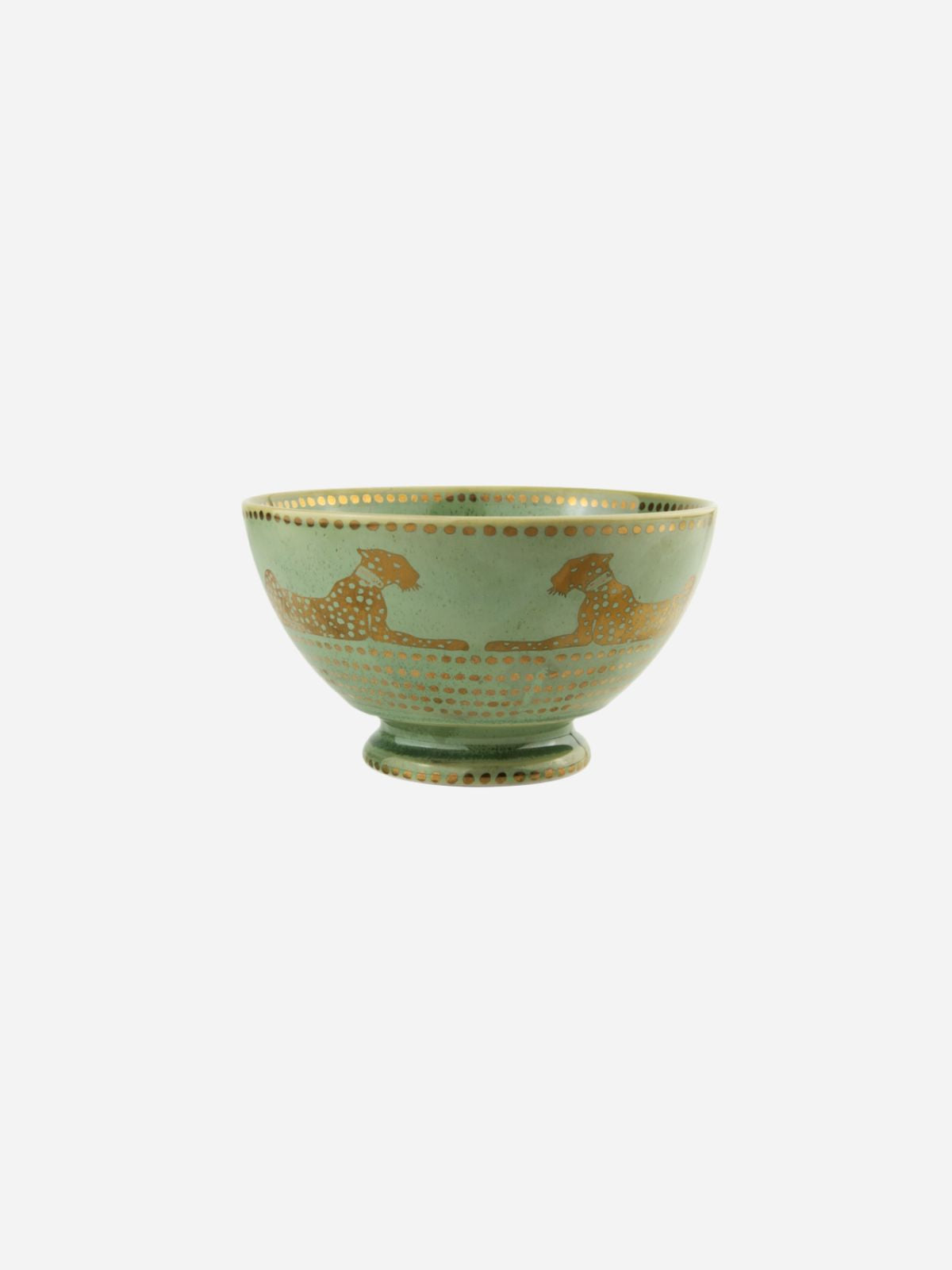 Small Green Ceramic Bowl