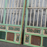 Turquoise Rice Paddy Panel