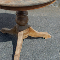 Antique Round Occasional Table