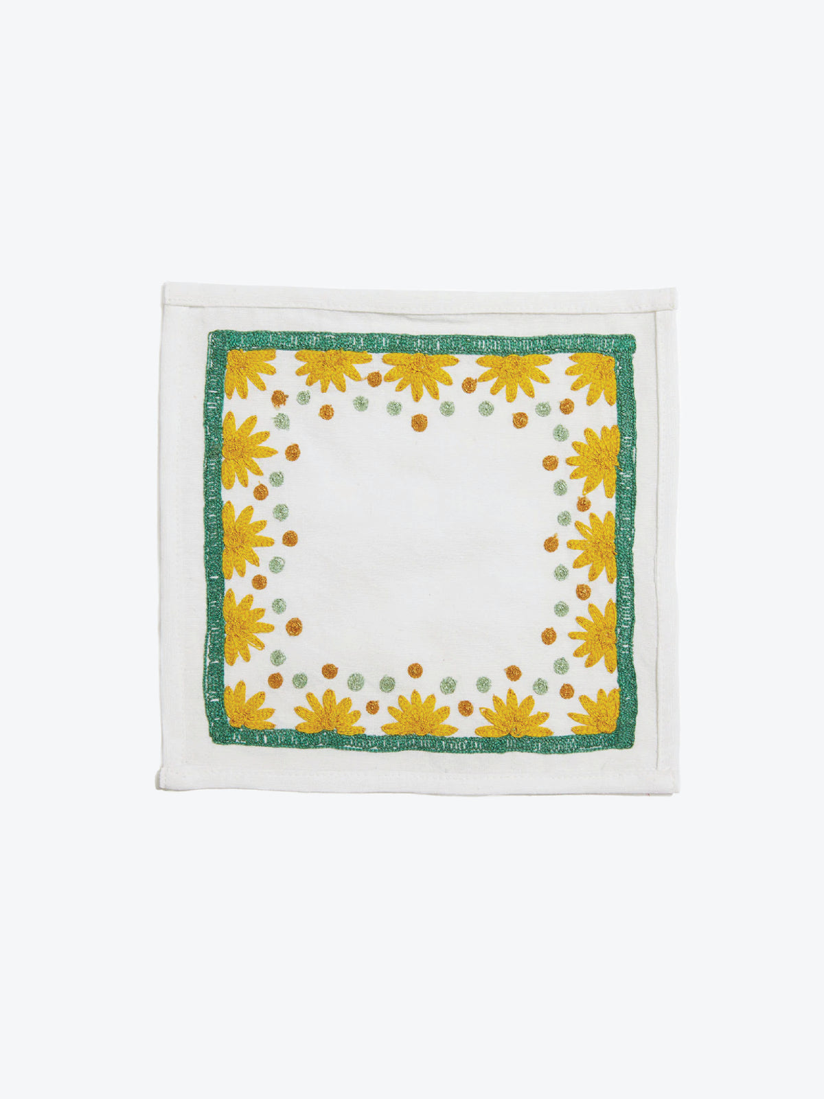Starburst Sungold Cocktail Napkin, Set of 4