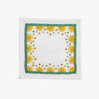 Starburst Sungold Cocktail Napkin, Set of 4