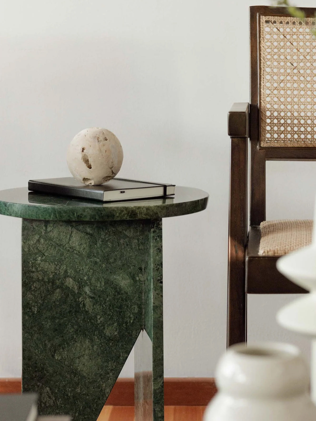 Grace Green Marble Accent Table