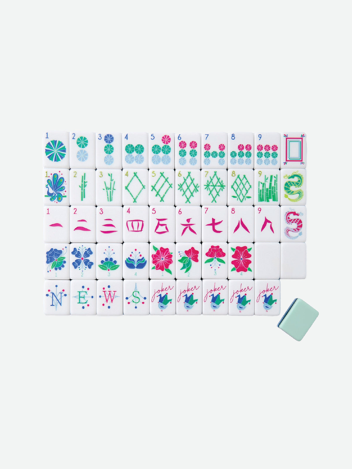 Birdie Mahjong Tiles