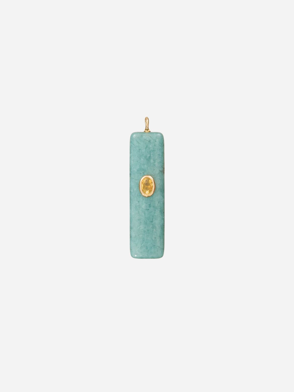 Amazonite Rectangle Pendant