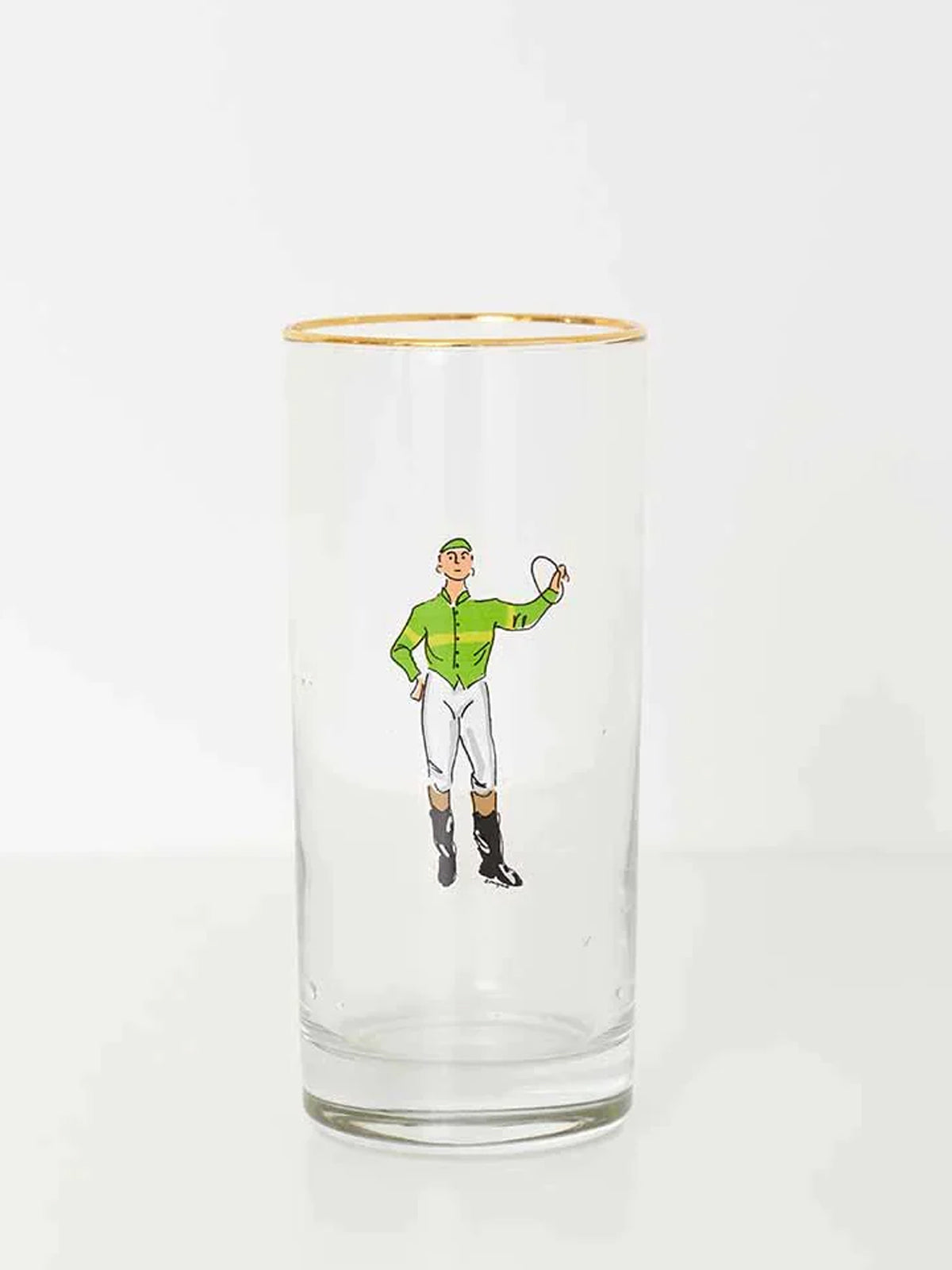 Jockey Drinking Glasses, Set of 4