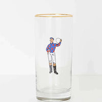 Jockey Drinking Glasses, Set of 4