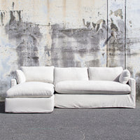 Sylvie Slipcovered Sectional