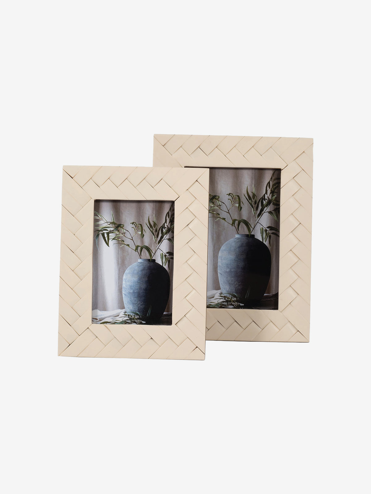 Scallop Resin Photo Frame 4x6