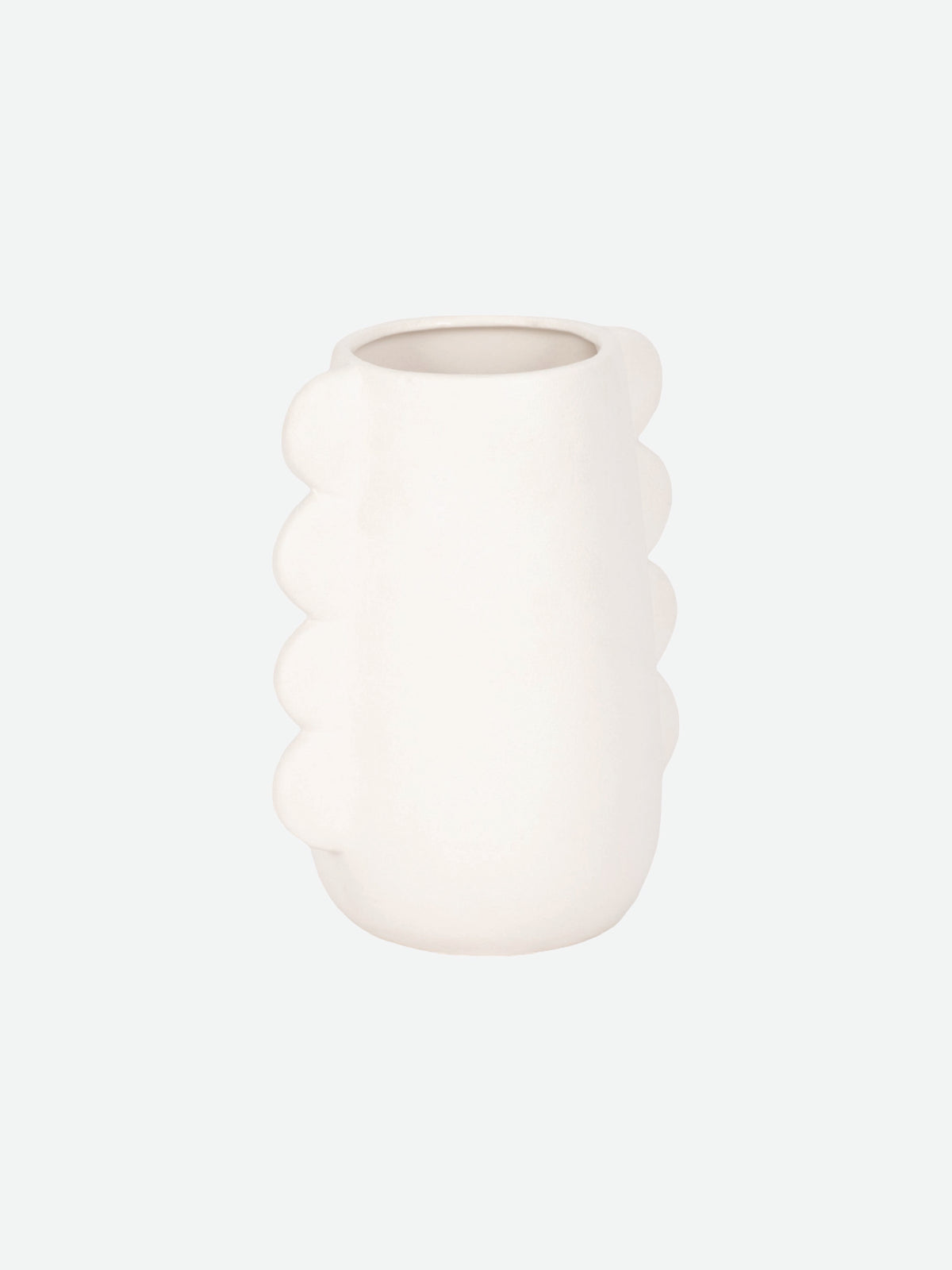 Eared Cotton 7" Vase