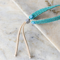 Turquoise Adjustable Leather Bracelet