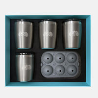 Rocks Tumbler 4 Pack Set