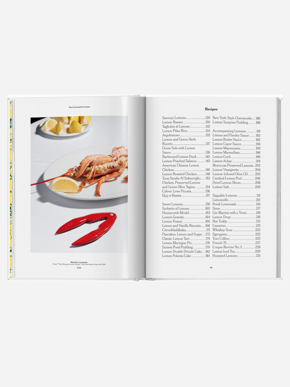 The Gourmand's Lemon. A Collection of Stories and Recipes