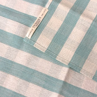 Celadon Green Stripe Napkin, Set of 2
