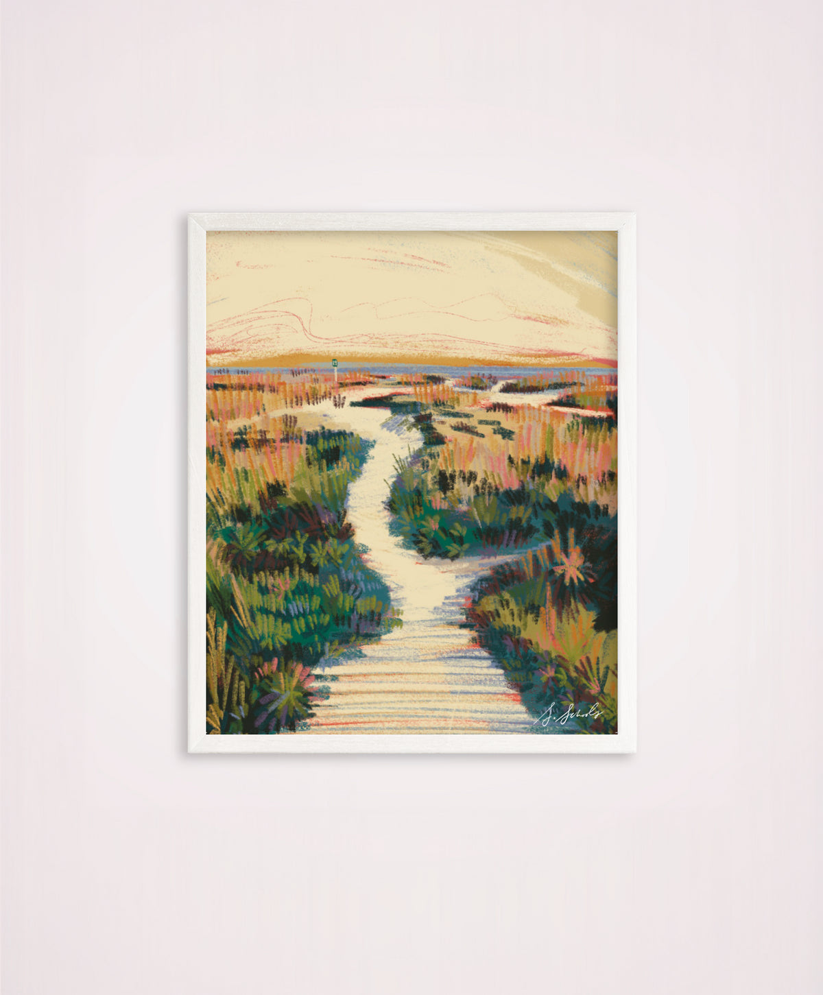 Golden Dunes Print