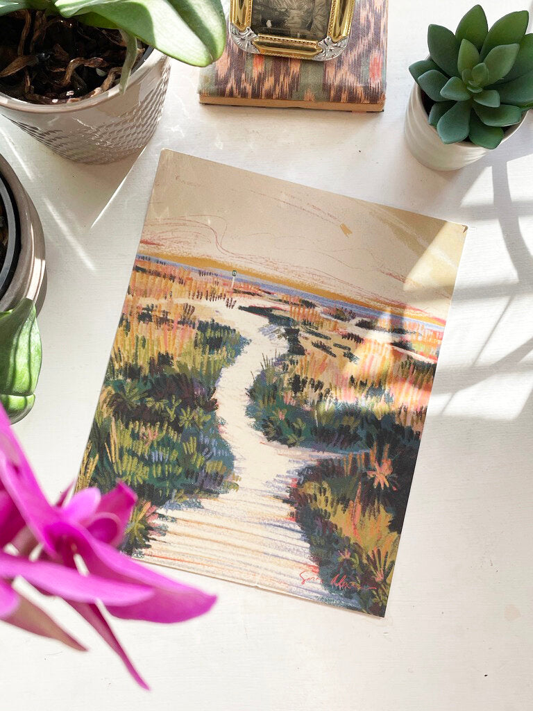 Golden Dunes Print