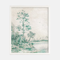 Loblolly Sand Celadon Exclusive Print