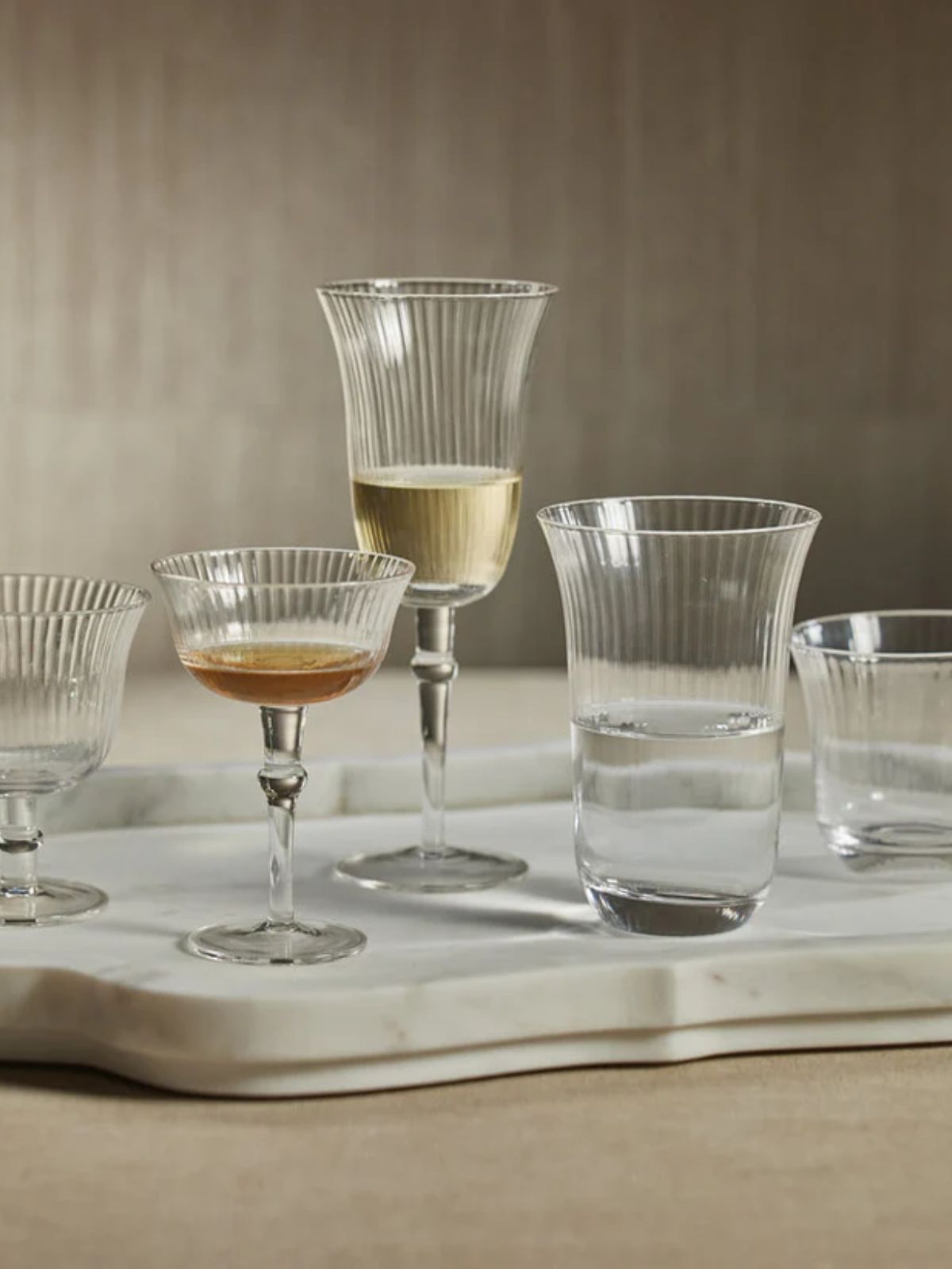 Julien Optic Wine Glass, Set of 4