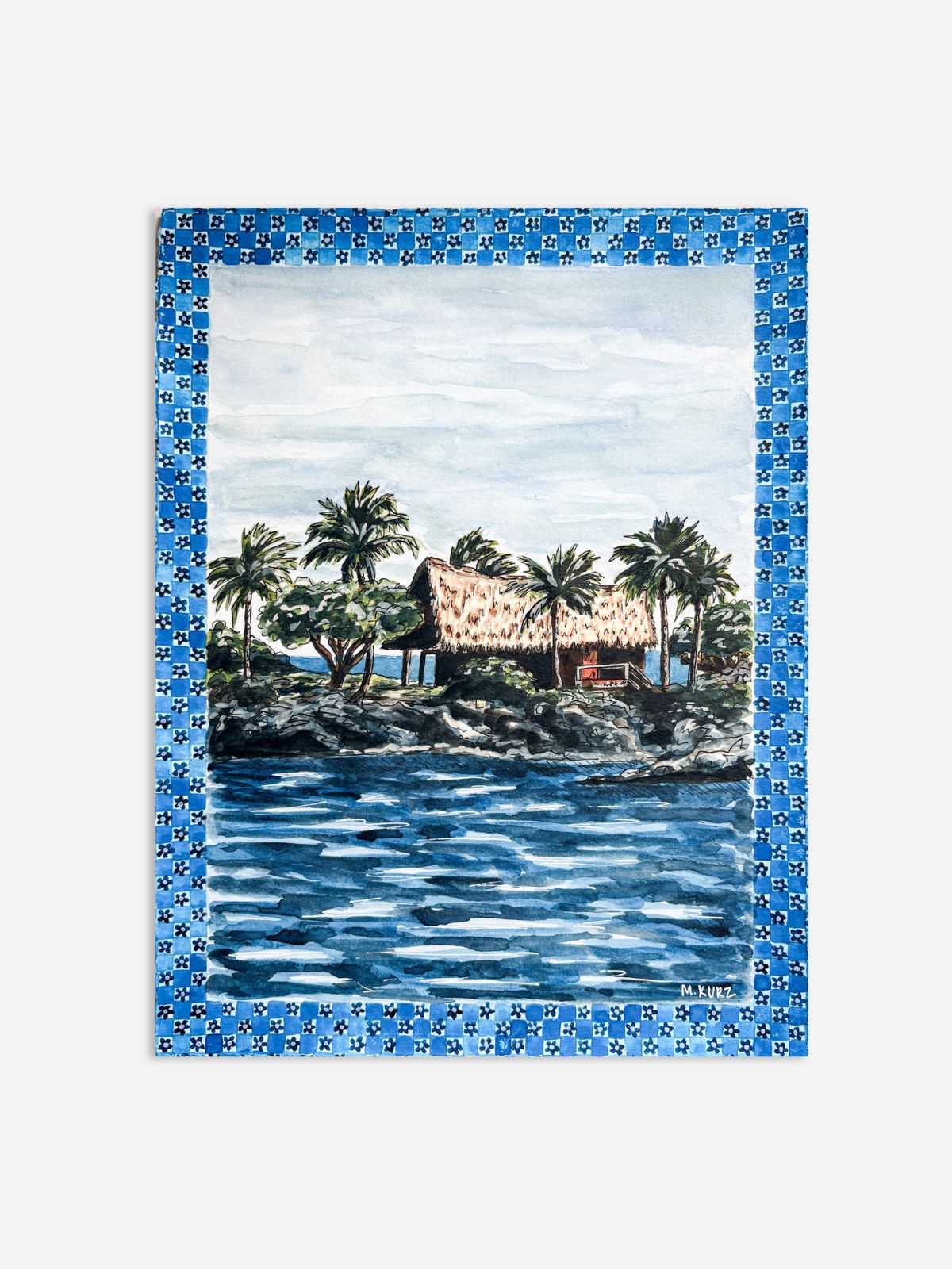 "Indigo Hut" by Makenzie Kurz