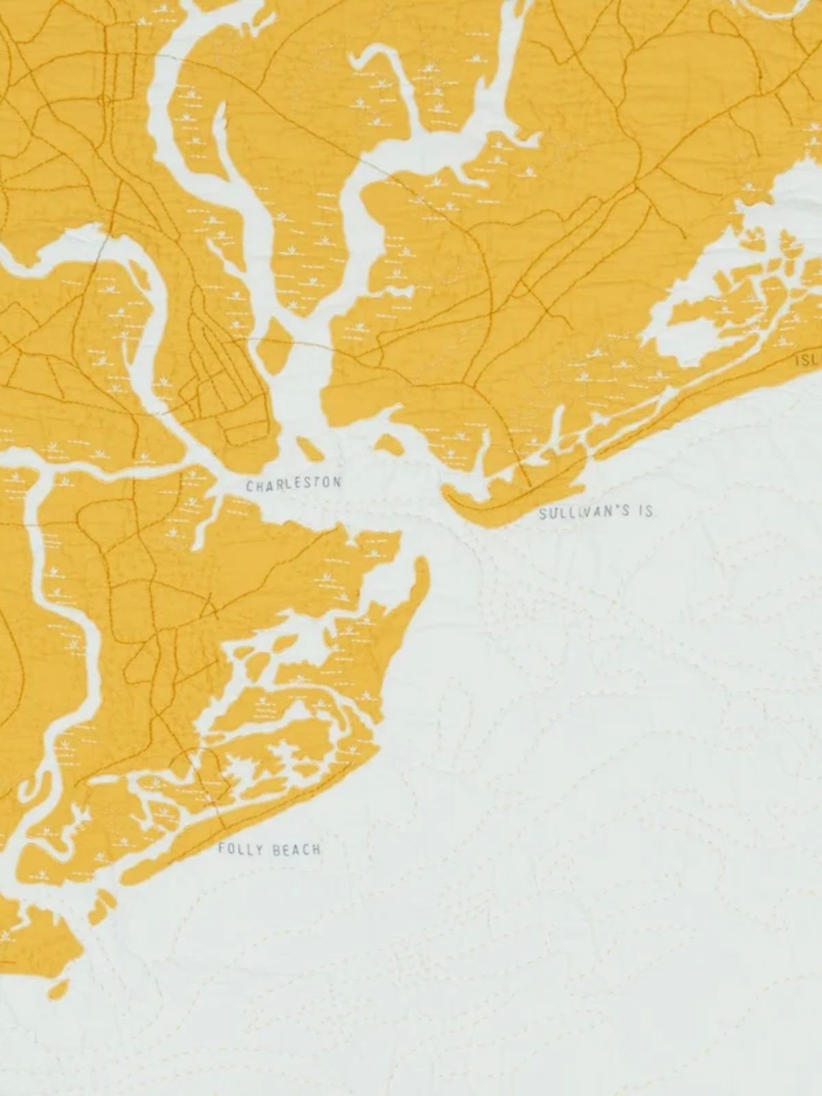 Charleston Quilt, Gold
