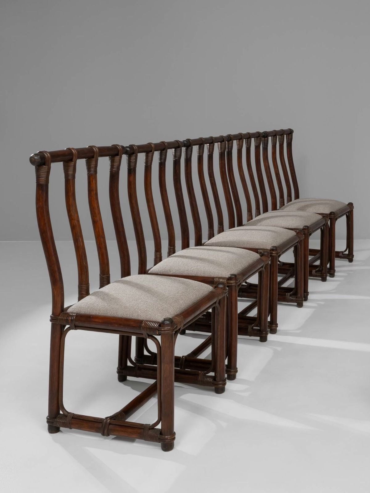 Vintage Bamboo Dining Chair